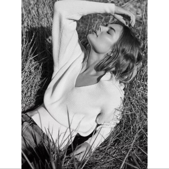 Free People Allure Pullover Ivory Sweater - Picture 2 of 7